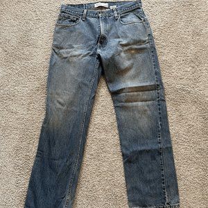Levi Strauss Signature Straight Men's Jeans Medium Wash Blue W34/L32